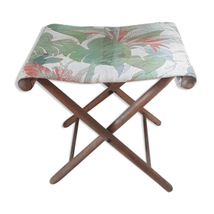 Tabouret pliant en tissu
