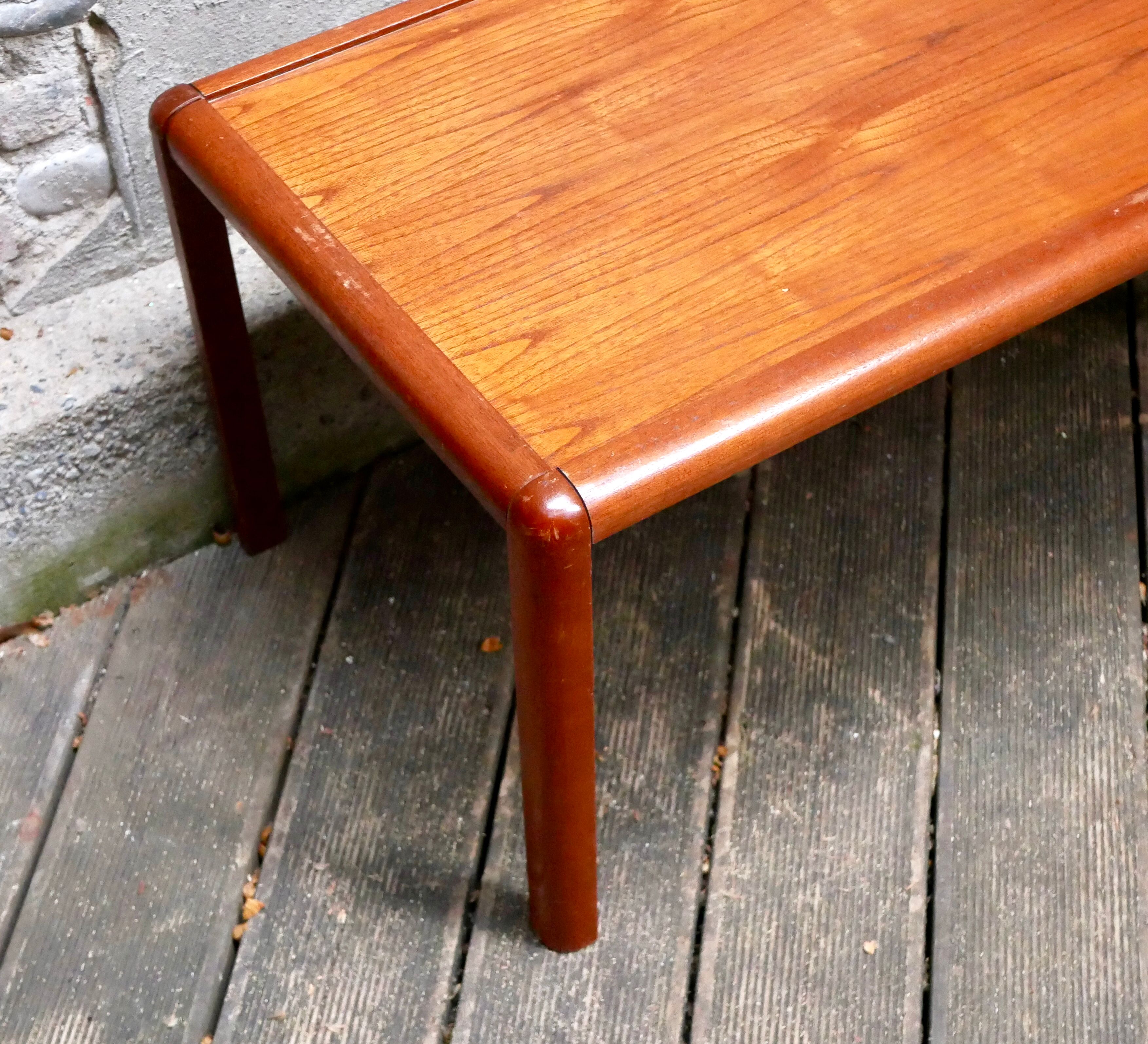 Danish teak coffee table