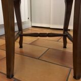 Chaises en merisier et paille