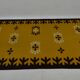 Tapis géométrique de design du milieu du siècle, années 1970 / Tchécoslovaquie