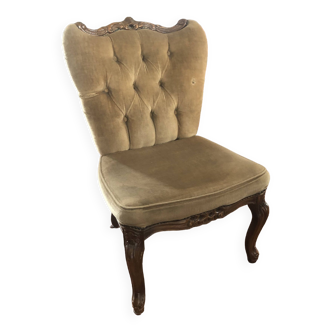 Vintage convertible armchair