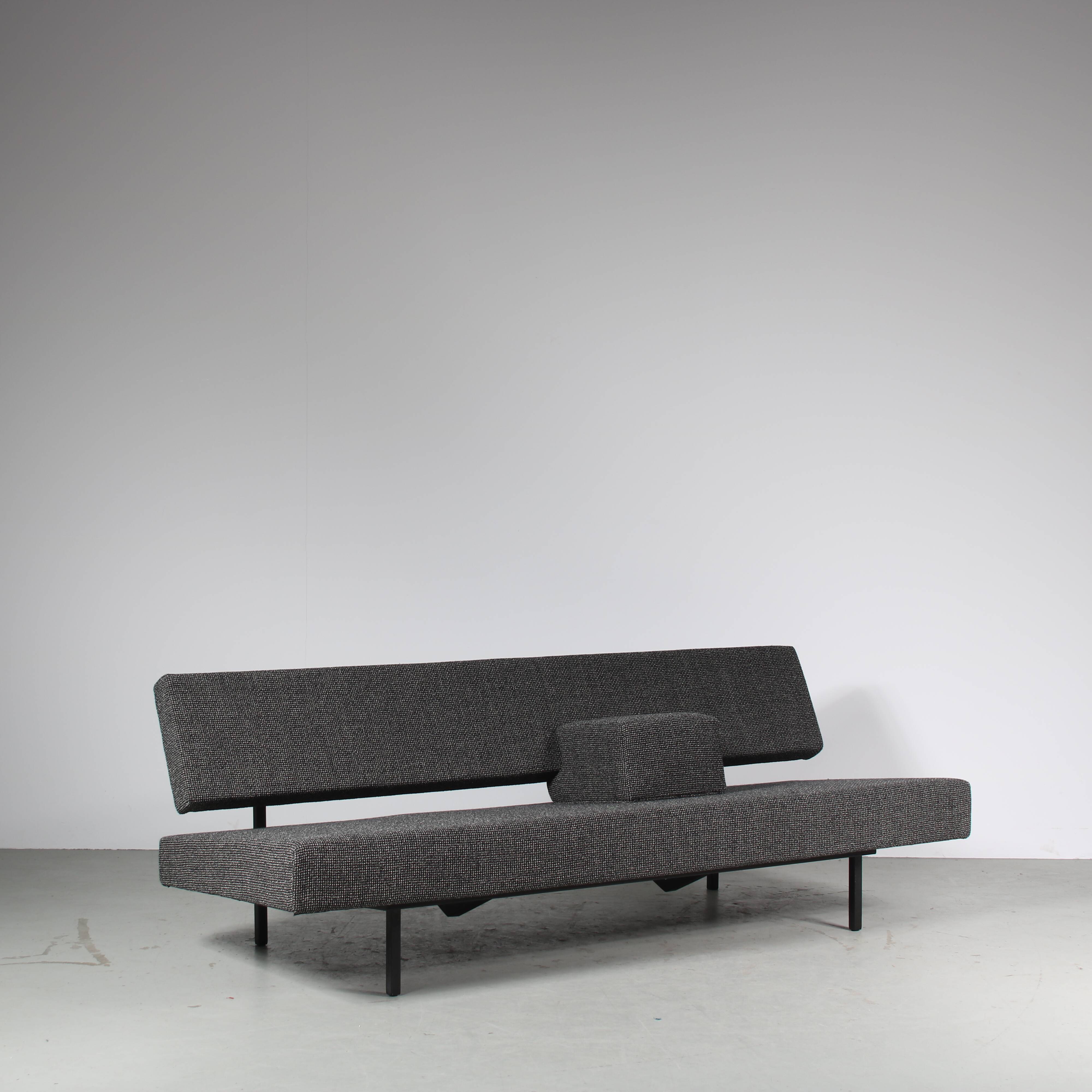 1950s sofa bed by Martin Visser for 't Spectrum, Netherlands