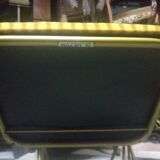 Series of 5 gilded folding Lafuma chairs circa 1960