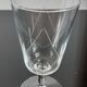 Lot de 10 verres à vin / eau gravés années 50