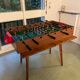 Wooden mobile foosball table