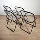 Set of 4 Plia chairs by Giancarlo Piretti – Anonima Castelli