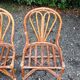 Chaises en rotin