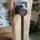 Old restored workbench, 141 cm