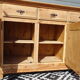 Solid wood enfilade, restored