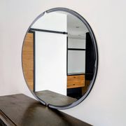 Vintage wall mirror by Metalvetro for Galvorame – Italy 1966 – 89x59cm
