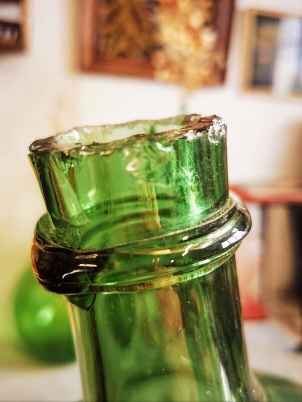 Green demijohn 20 liters