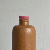 Decorative stoneware bottle.