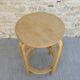 High wooden tabouret