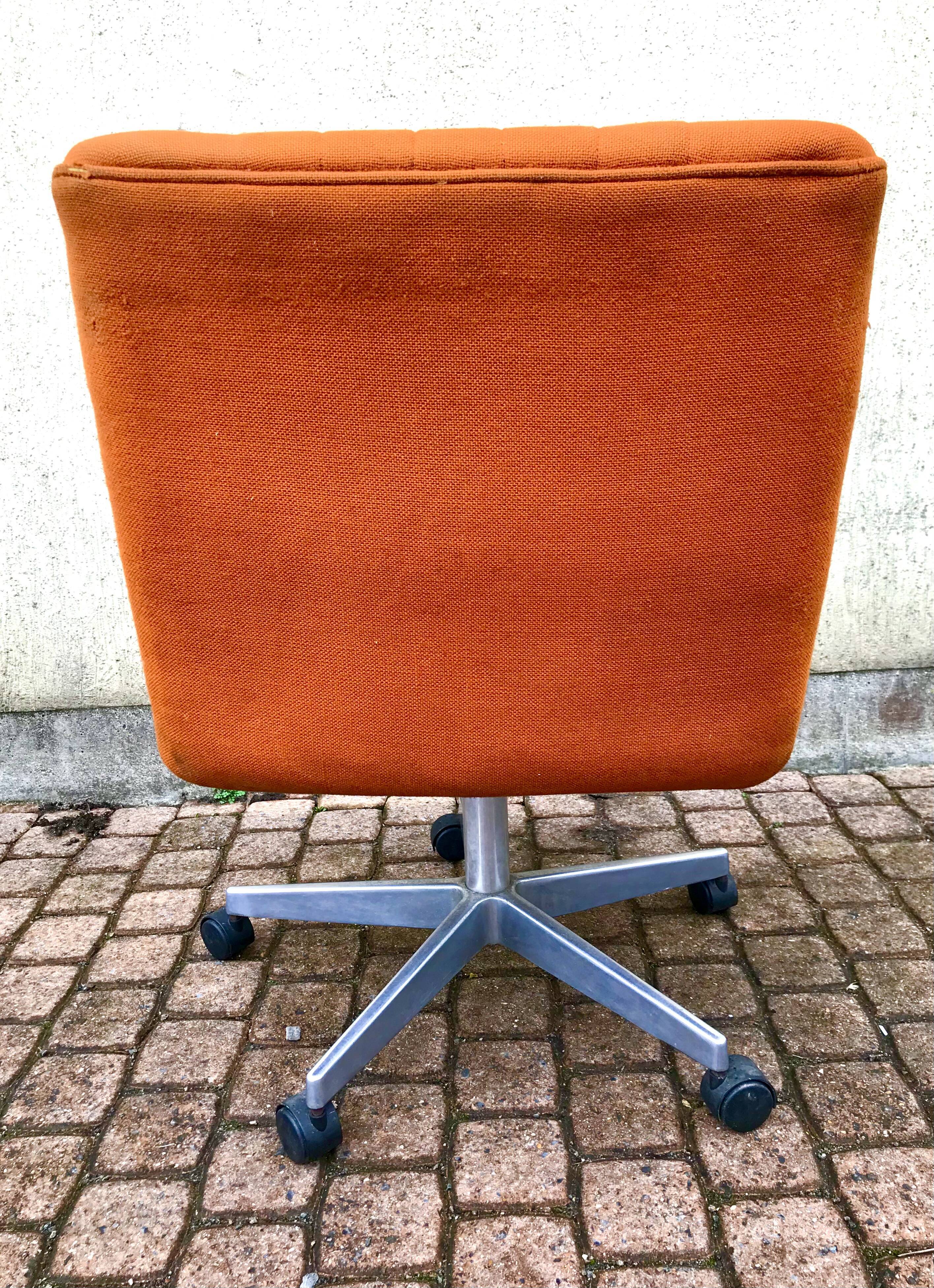 Chaise de bureau vintage 70s