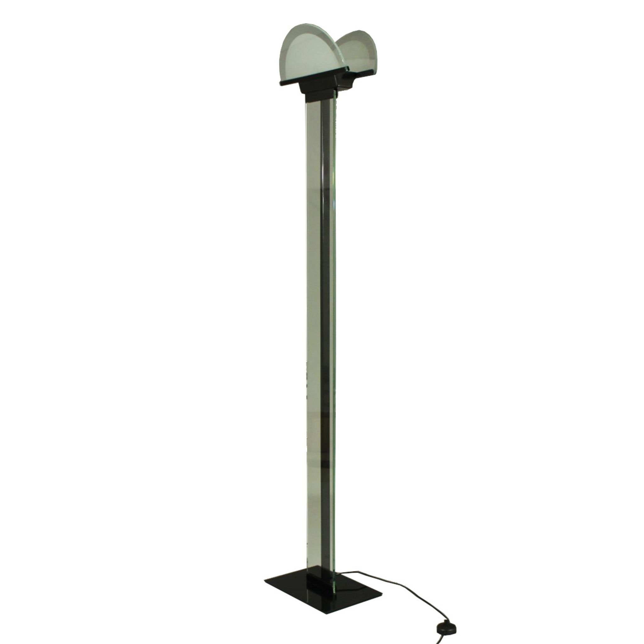 Uplighter Floor Lamp by Lamperti Italy, 1980s