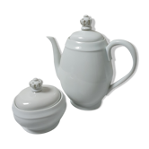 Cafetière et sucrier