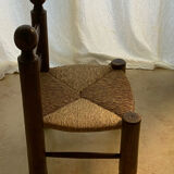 Chaise paillée, 1930-40