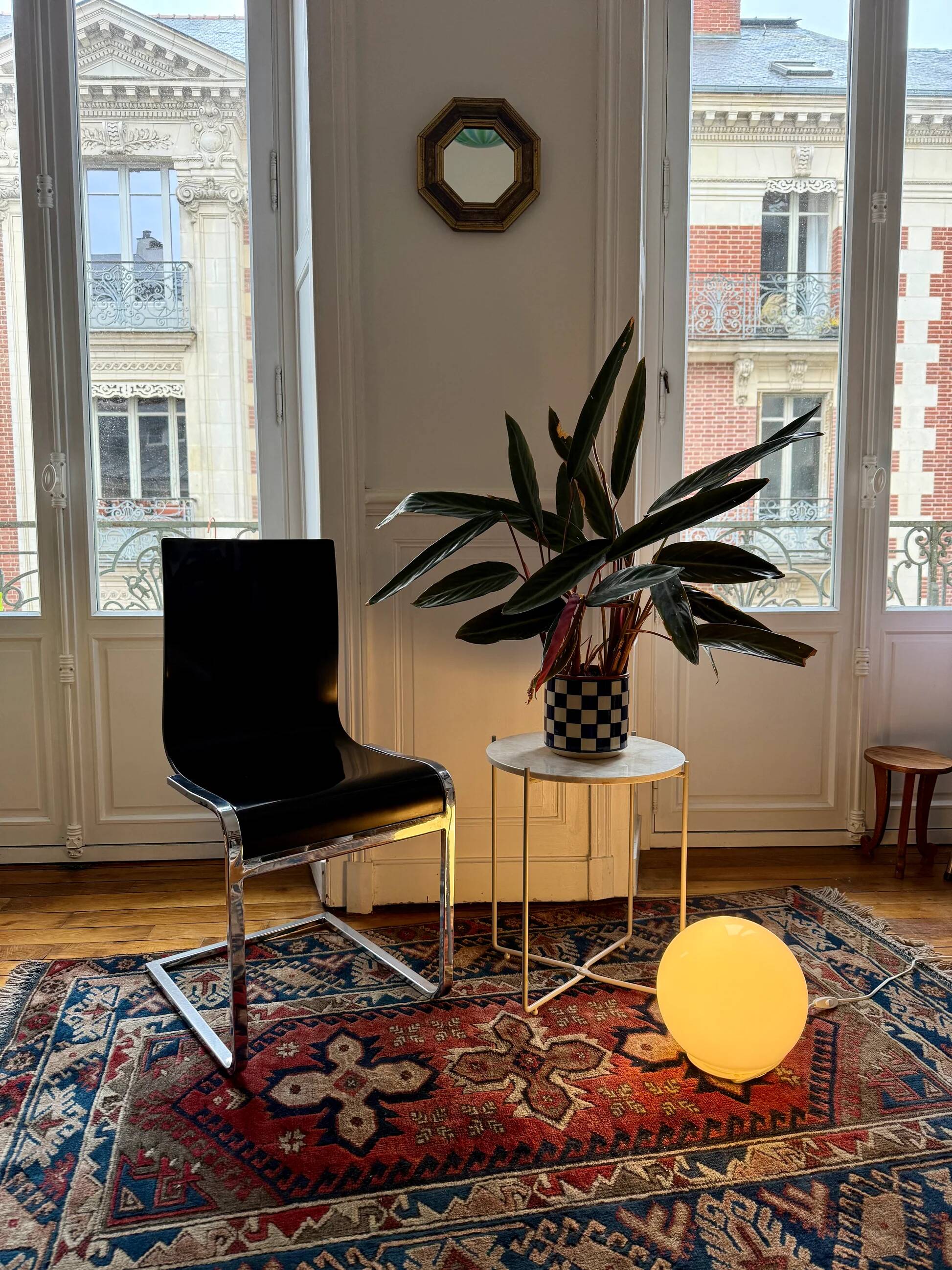 Handwoven wool Turkish carpet Nidge Kars