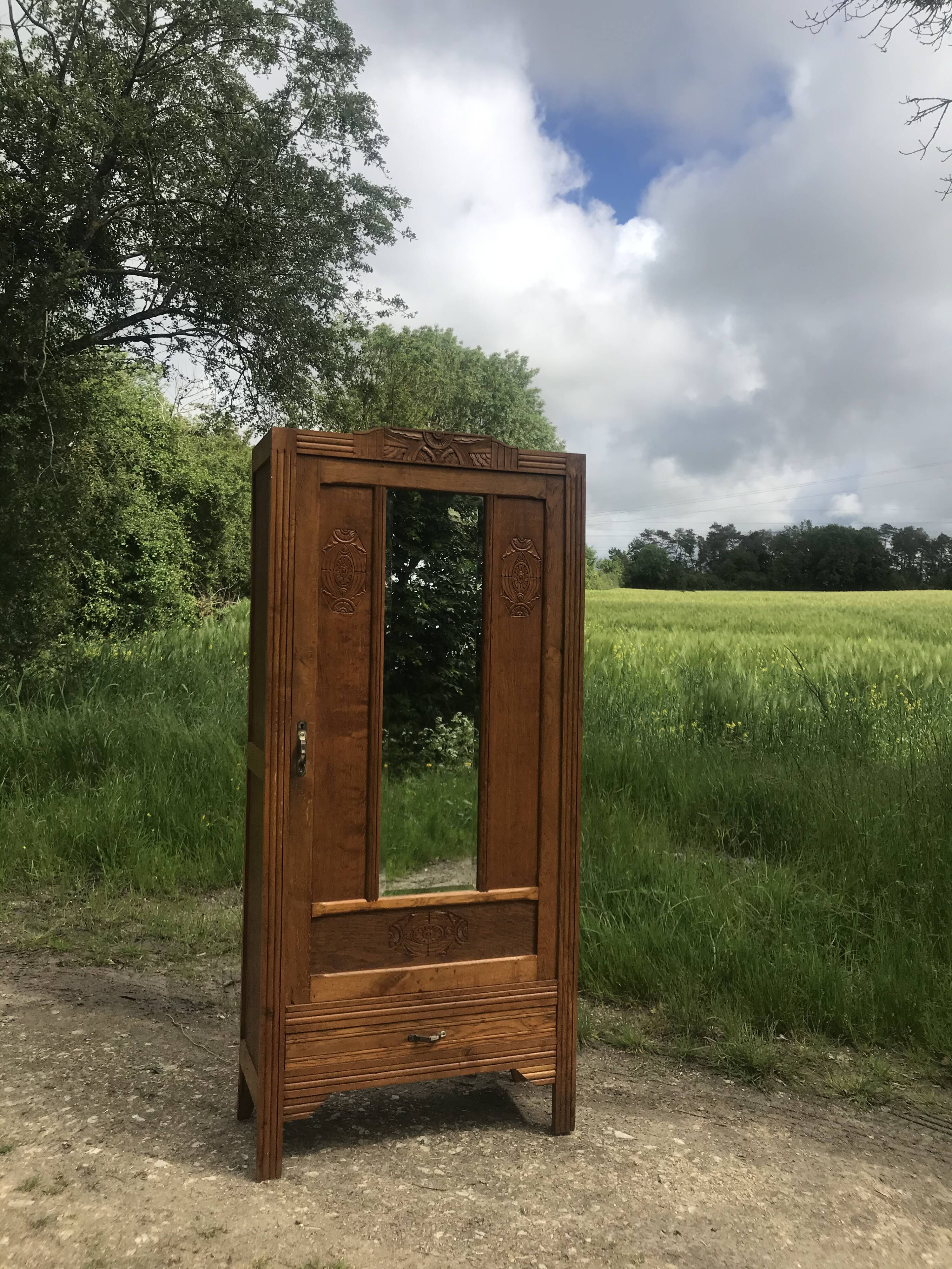 Parisian art deco wardrobe