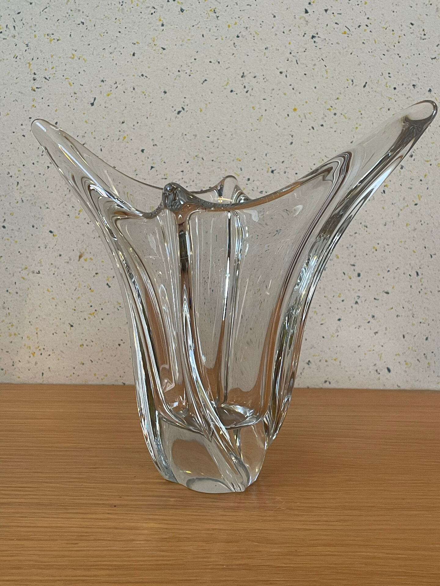 Sculptural vase Daum