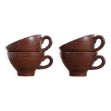 Tasses ou bolée à cidre en grès