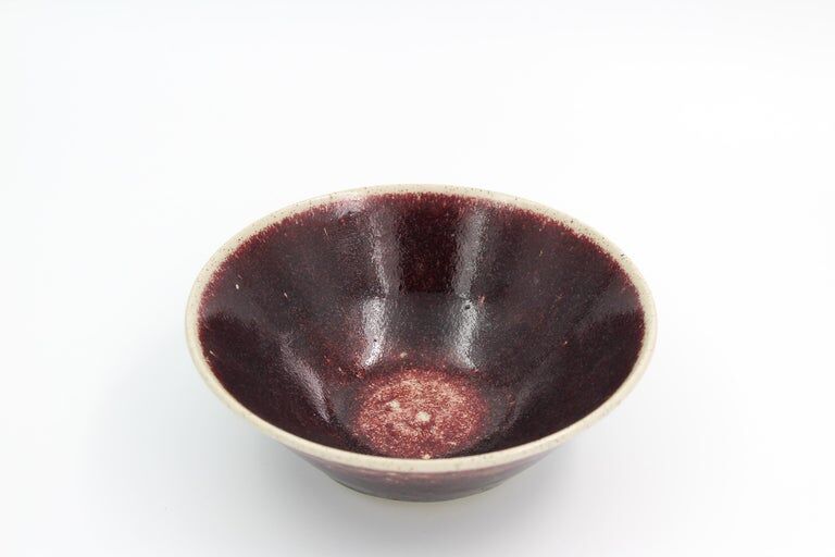 Ceramic bowl by Sven Hofverberg for Hunganus 1969