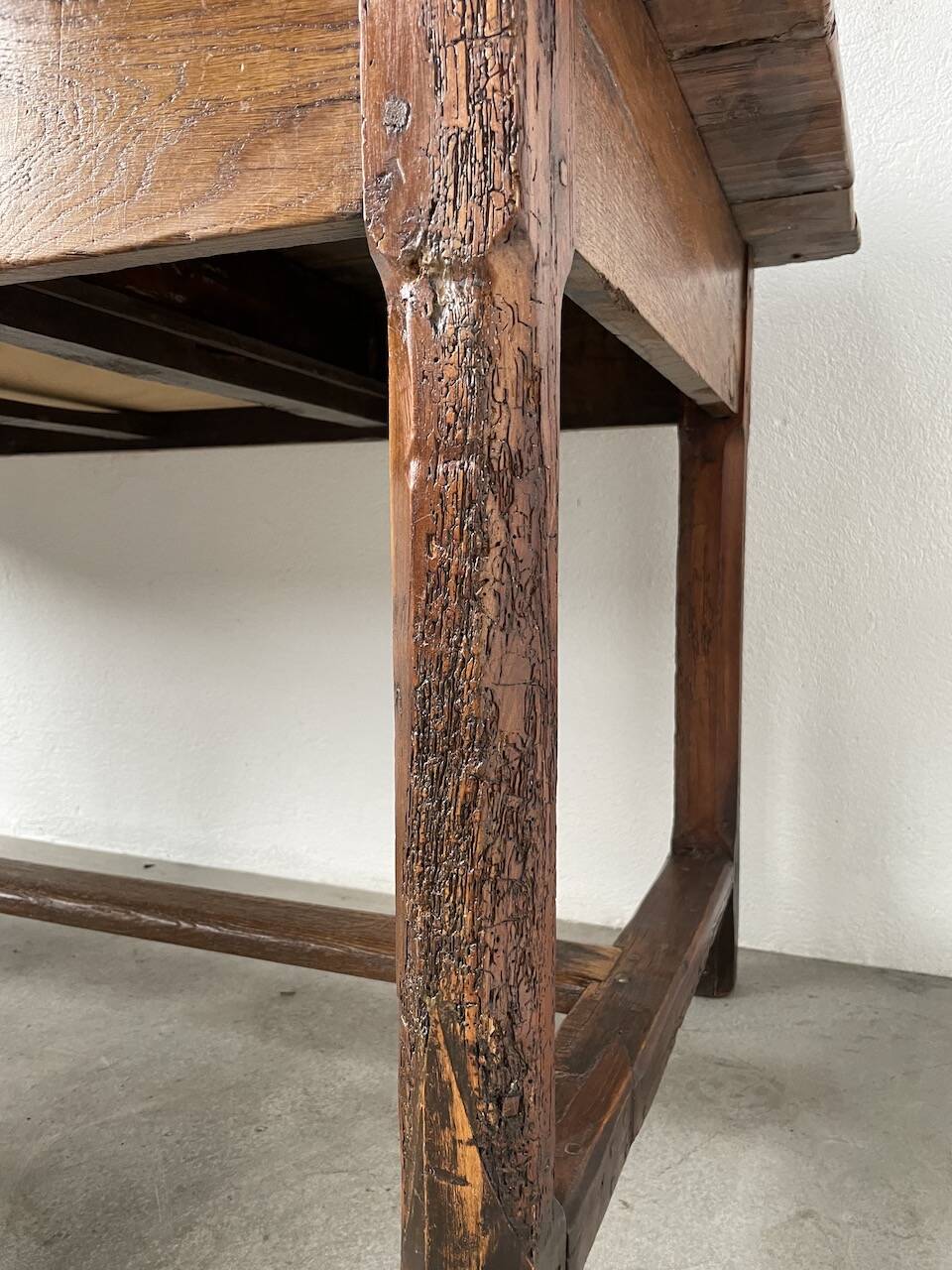 18th century oak farmhouse table
