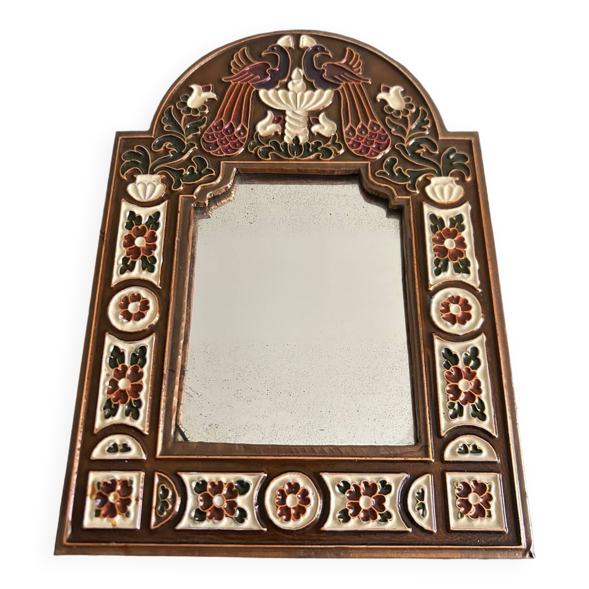 Enameled mirror 1970