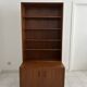 Vintage mid century modern bookcase Scandinavian style