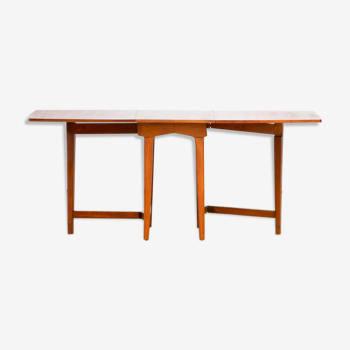 Scandinavian vintage folding table 1960