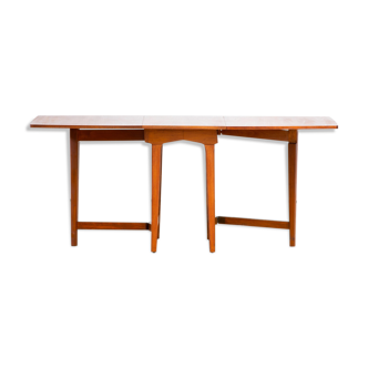 Table scandinave vintage pliante 1960