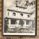 Photo Indochina, glazed wood frame