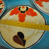 Hand-painted cake set 1960s/70s