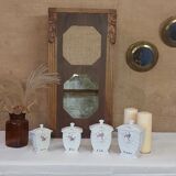 Art Deco kitchen storage cabinet