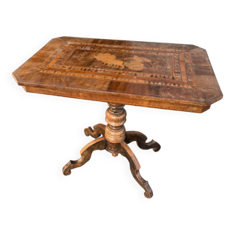 Marquetry table