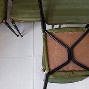 Suite de 6 chaises vintage 1950