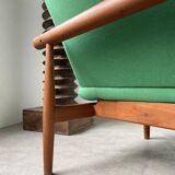 Finn Juhl three-seater bench “Japan” model France & Son