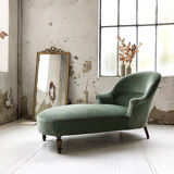 Meridian Napoleon III green velvet