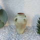 Terracotta potiche with 60s handles