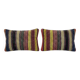 Set of 2 vintage kilim cushion covers 41x61 cm