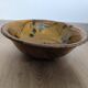 VALLAURIS Flat soup bowl antique Glazed terracotta 30.5 cm