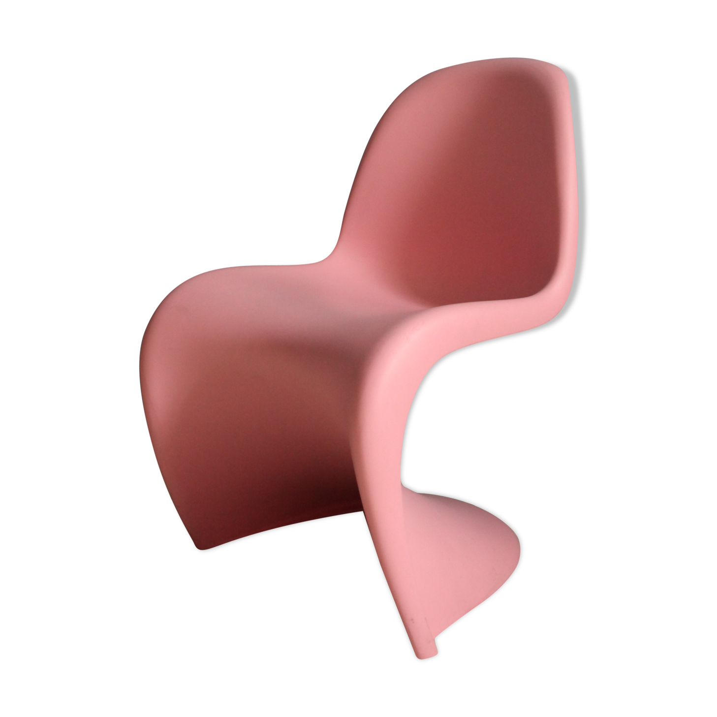 Pink Panton chair child model by Verner Panton for Vitra