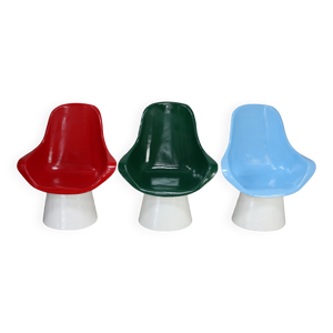 3 fauteuils ''space age'' - 1970
