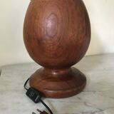 Exotic wooden lamp 48cm