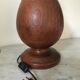 Lampe en bois exotique 48cm