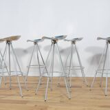Model Jamaica Bar Stools by Pepe Cortés for Amat, 1990s, Set of 6