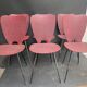Series of 6 c chairs 60s