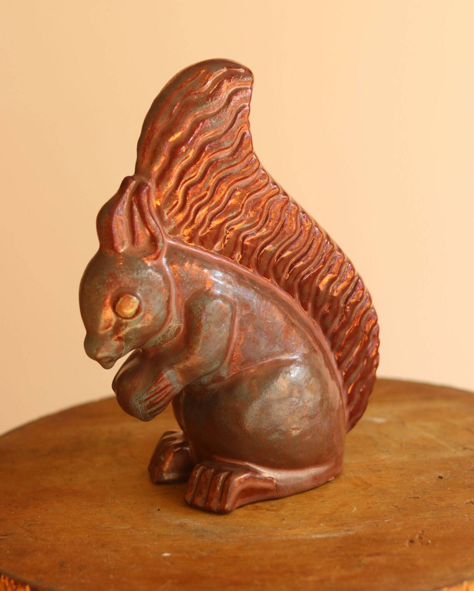 Roger Guérin – Ceramic Squirrel, circa 1940