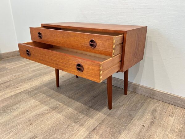 Commode scandinave en teck Danemark années 60
