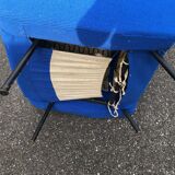 Vintage 60s Design Blue Armchairs